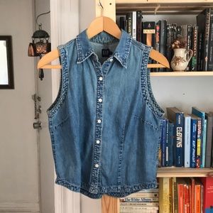 Vintage GAP denim vest